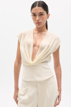 TESSIE TOP - IVORY