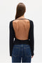 MALLORY TOP - BLACK