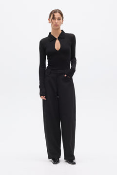 VEDA TOP - BLACK