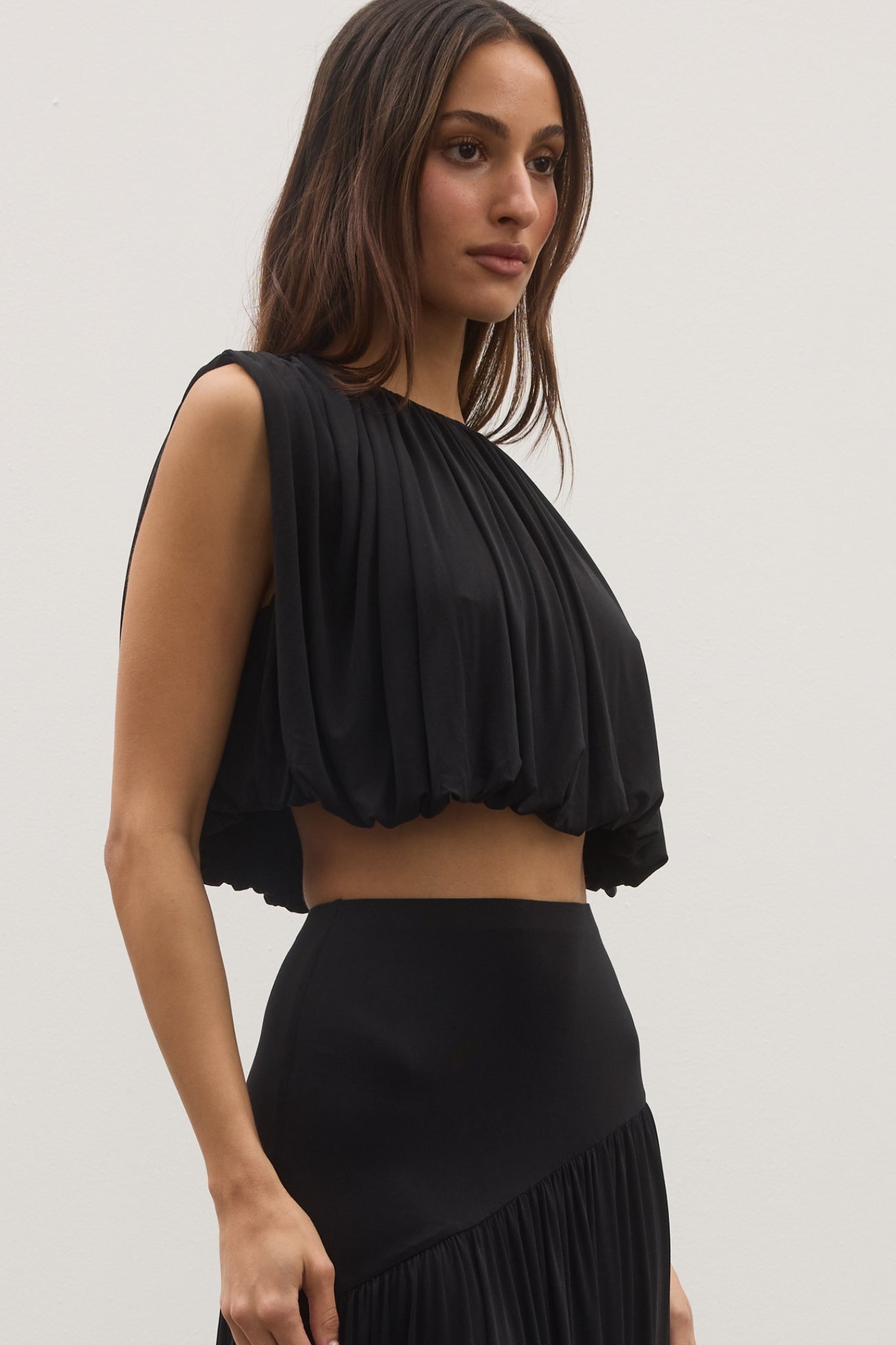 CONTESSA TOP - BLACK
