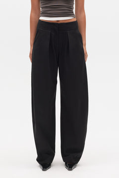 Bonnie Barrel Leg Pant in Black, view 3, Bayse Brand