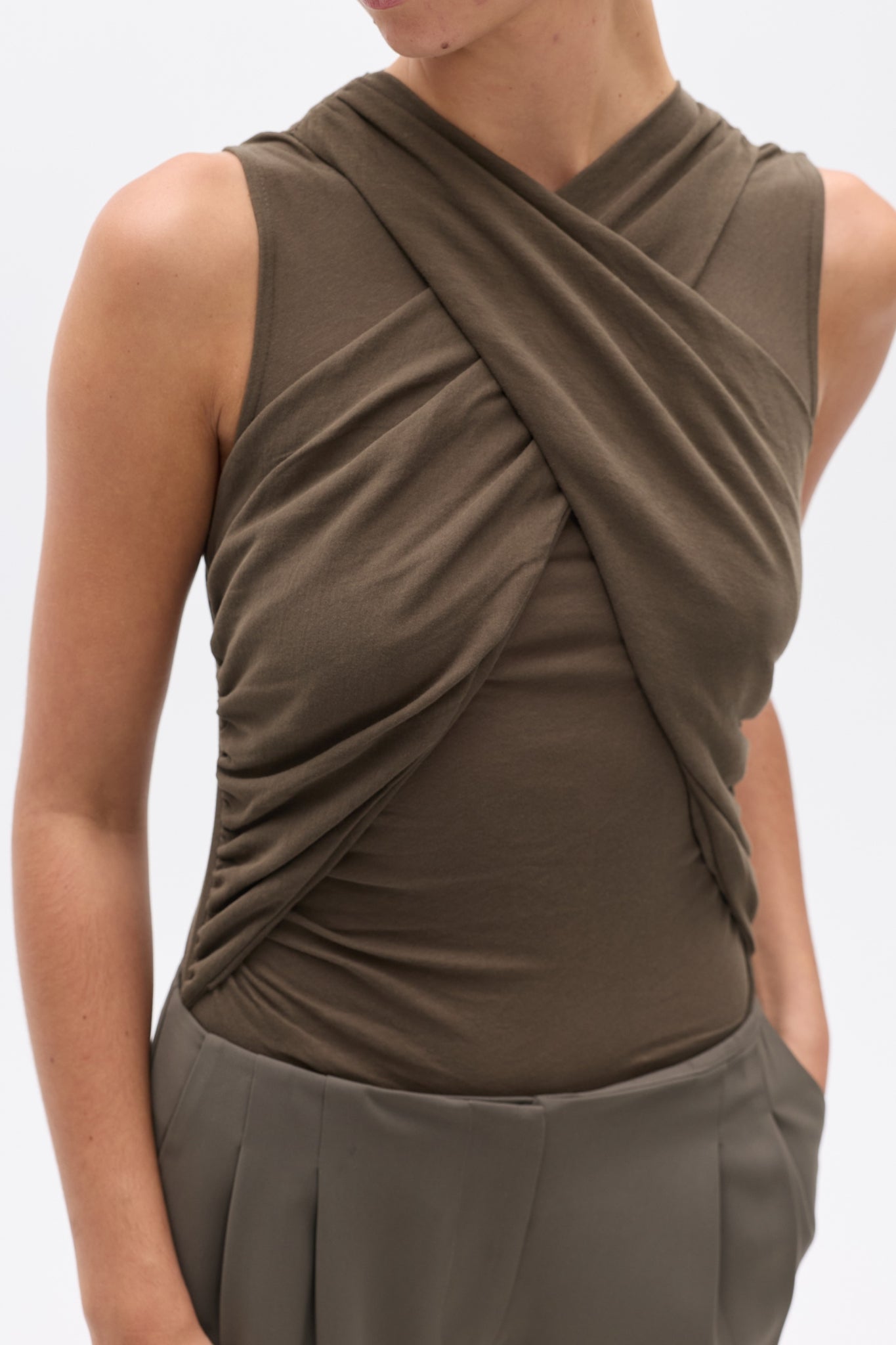 ANTONIA BODYSUIT - TANBARK