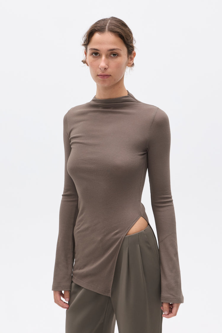 XENIA TOP - MINK