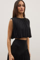 CONTESSA TOP - BLACK