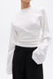 LEX LONG SLEEVE T-SHIRT - WHITE