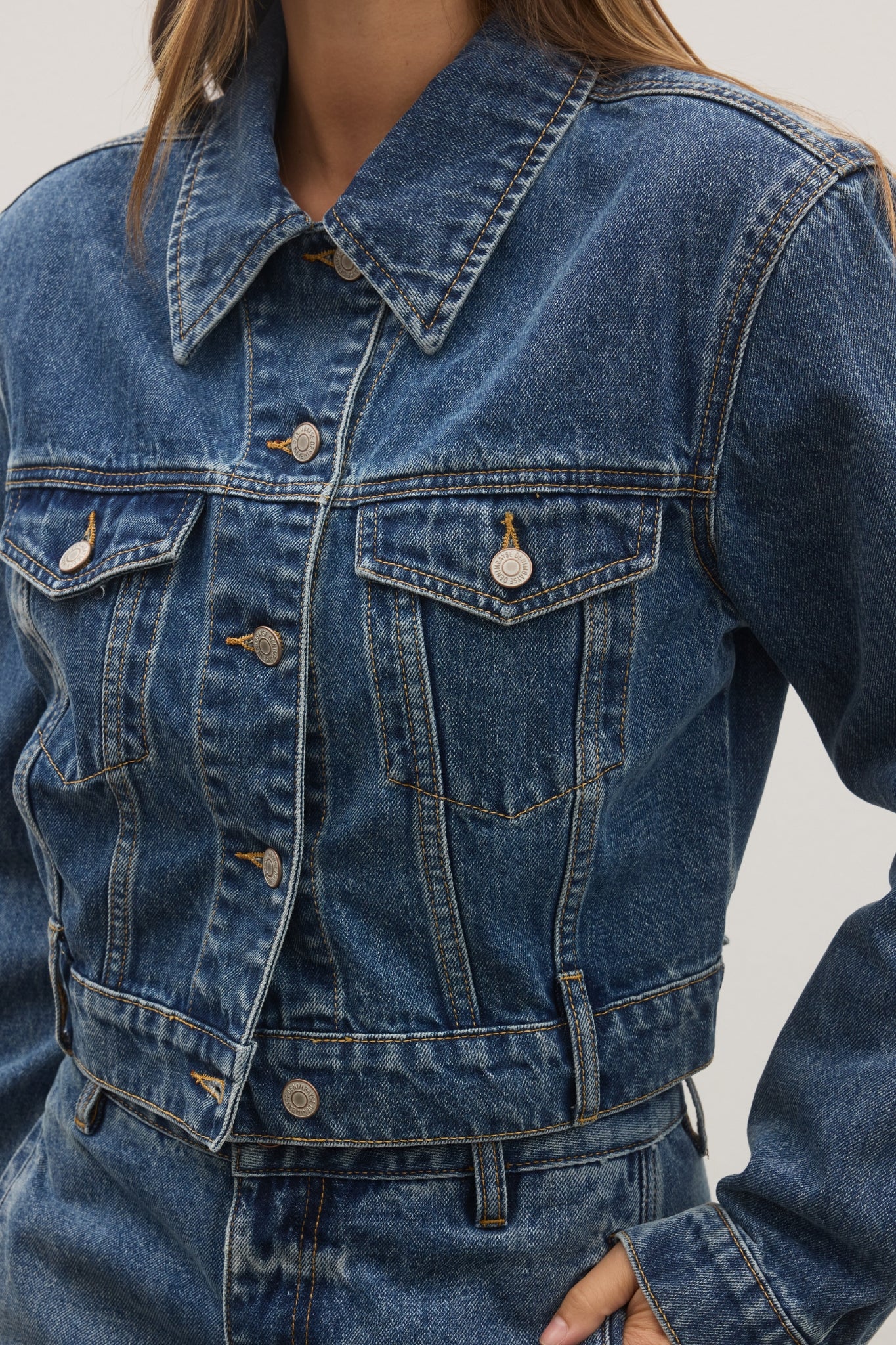 WINSLOW DENIM JACKET - ASH TIDE