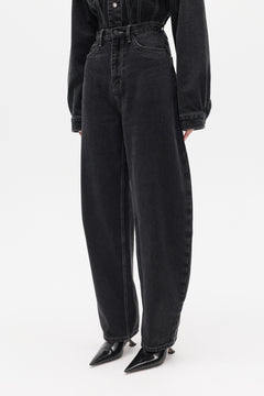 WILLA DENIM JEAN - SMOKE BLACK