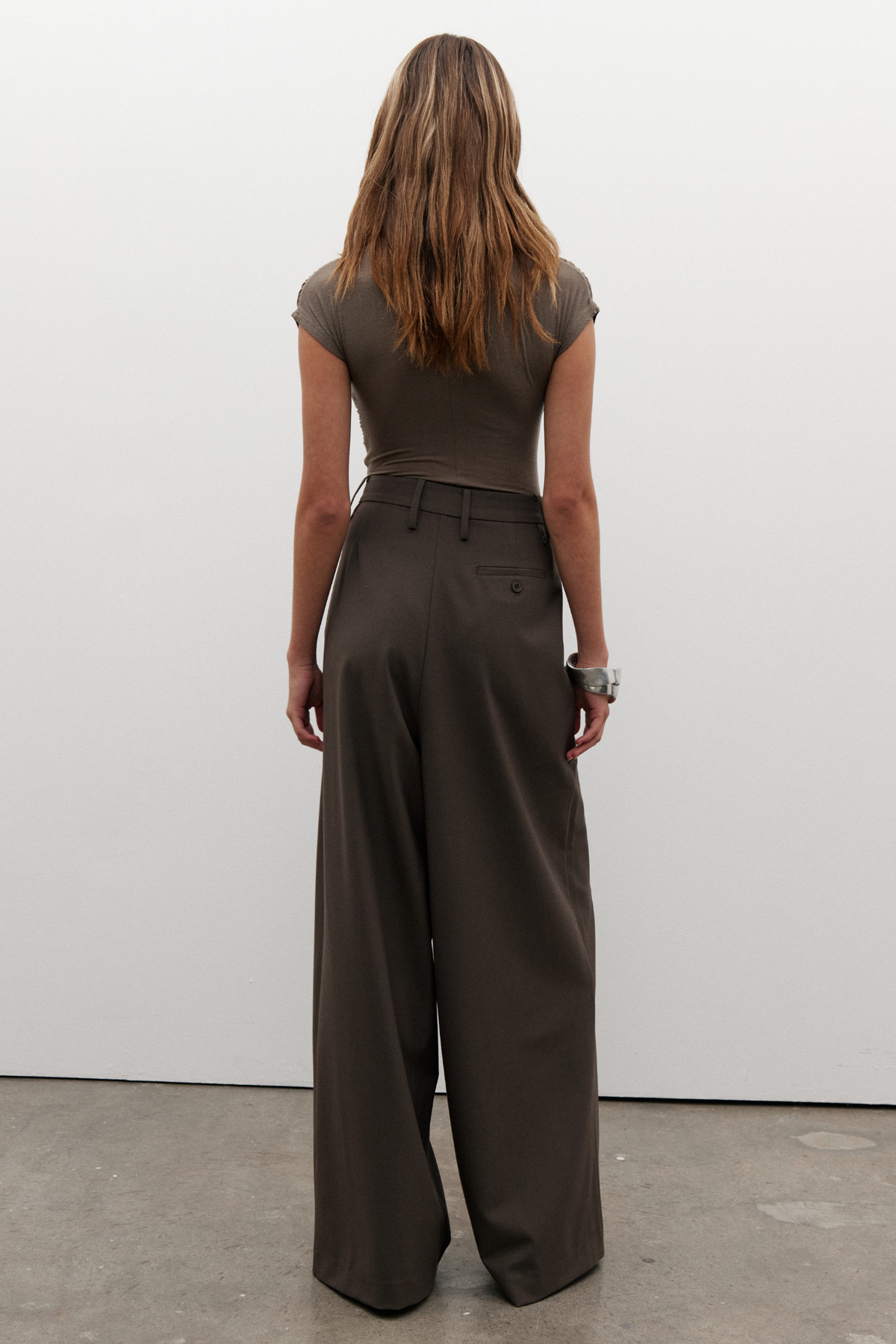 AMRITA SLEEVELESS BODYSUIT - MINK