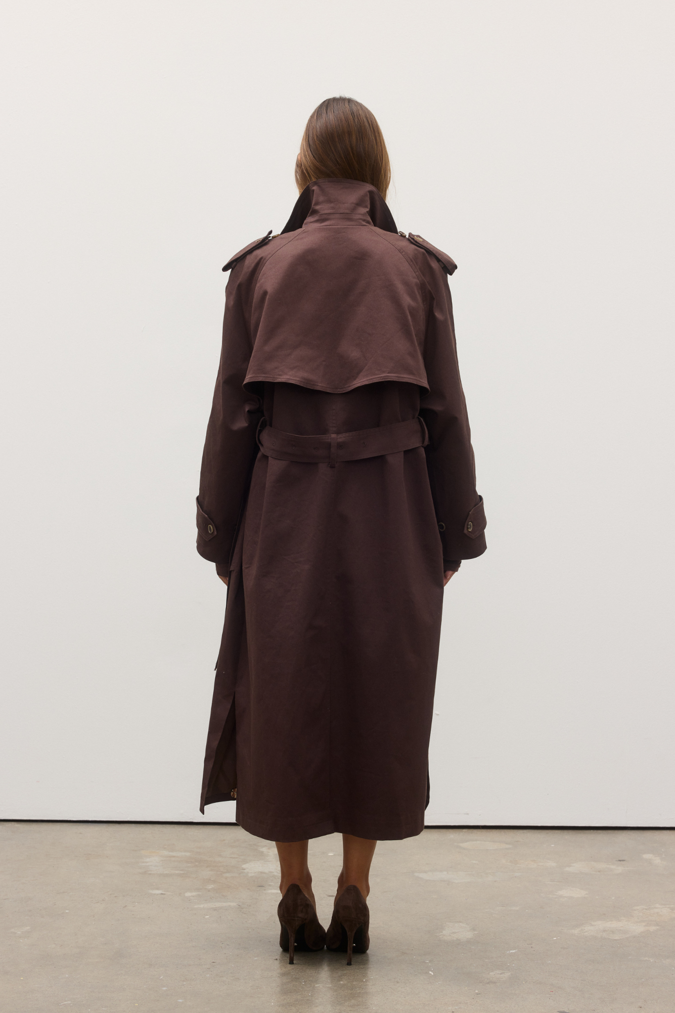 REECE TRENCH COAT - ESPRESSO