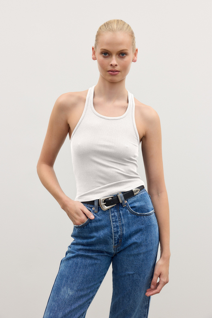 CINDY TANK - WHITE