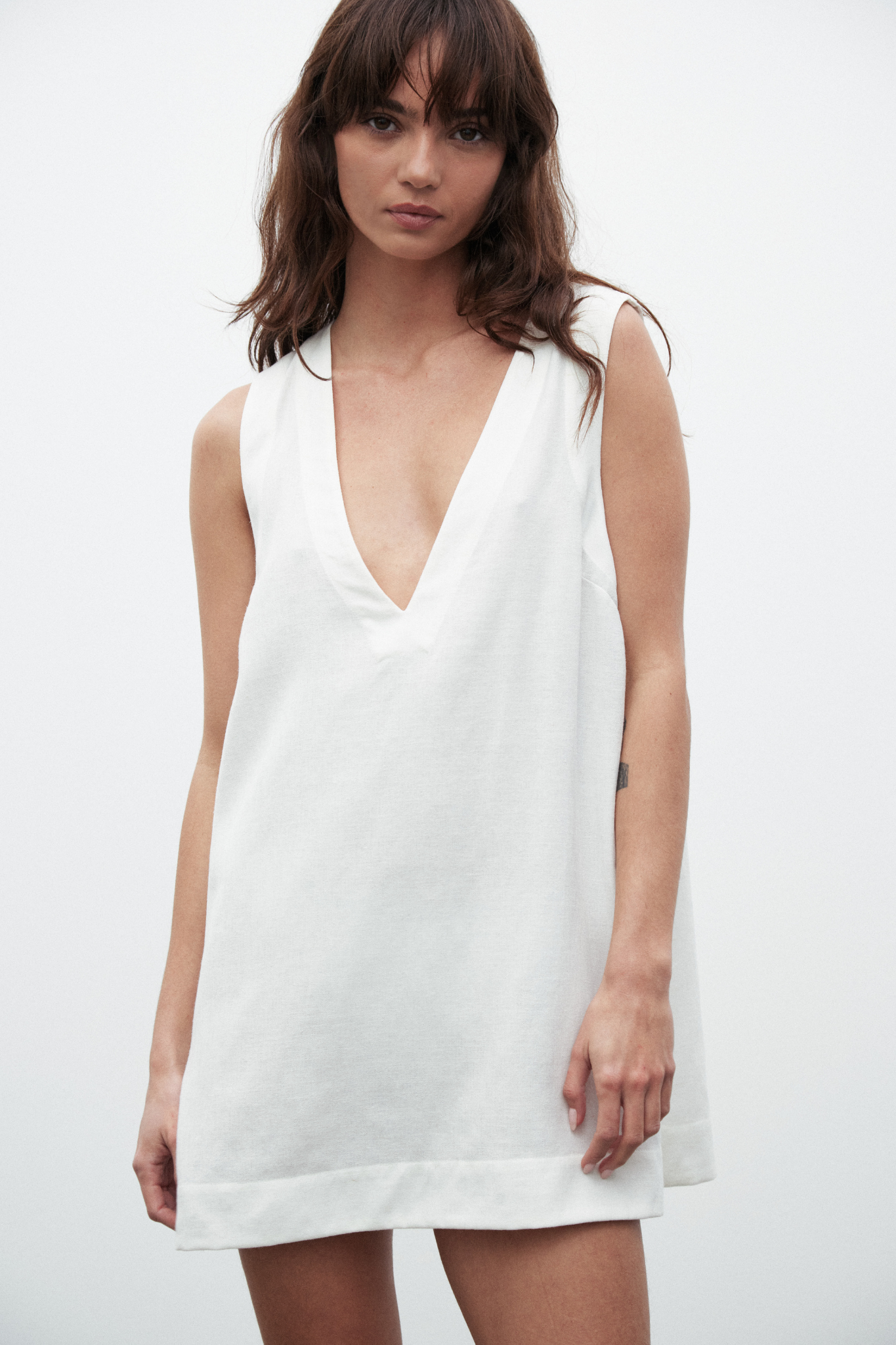 SKYLAR DRESS - WHITE