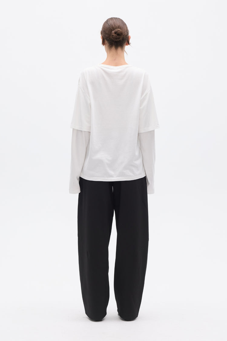 PAX LONG SLEEVE TEE - WHITE