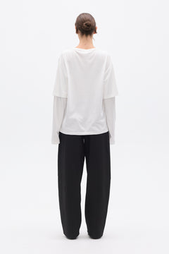 PAX LONG SLEEVE TEE - WHITE