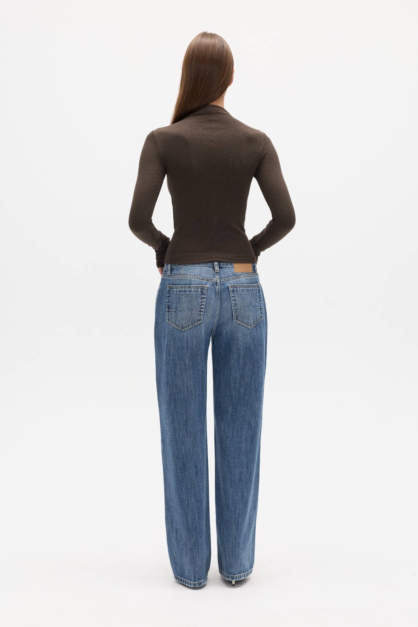 LUMI LONG SLEEVE - CHOCOLATE