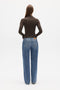 LUMI LONG SLEEVE - CHOCOLATE