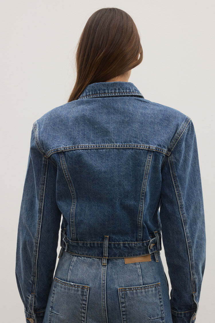 WINSLOW DENIM JACKET - ASH TIDE