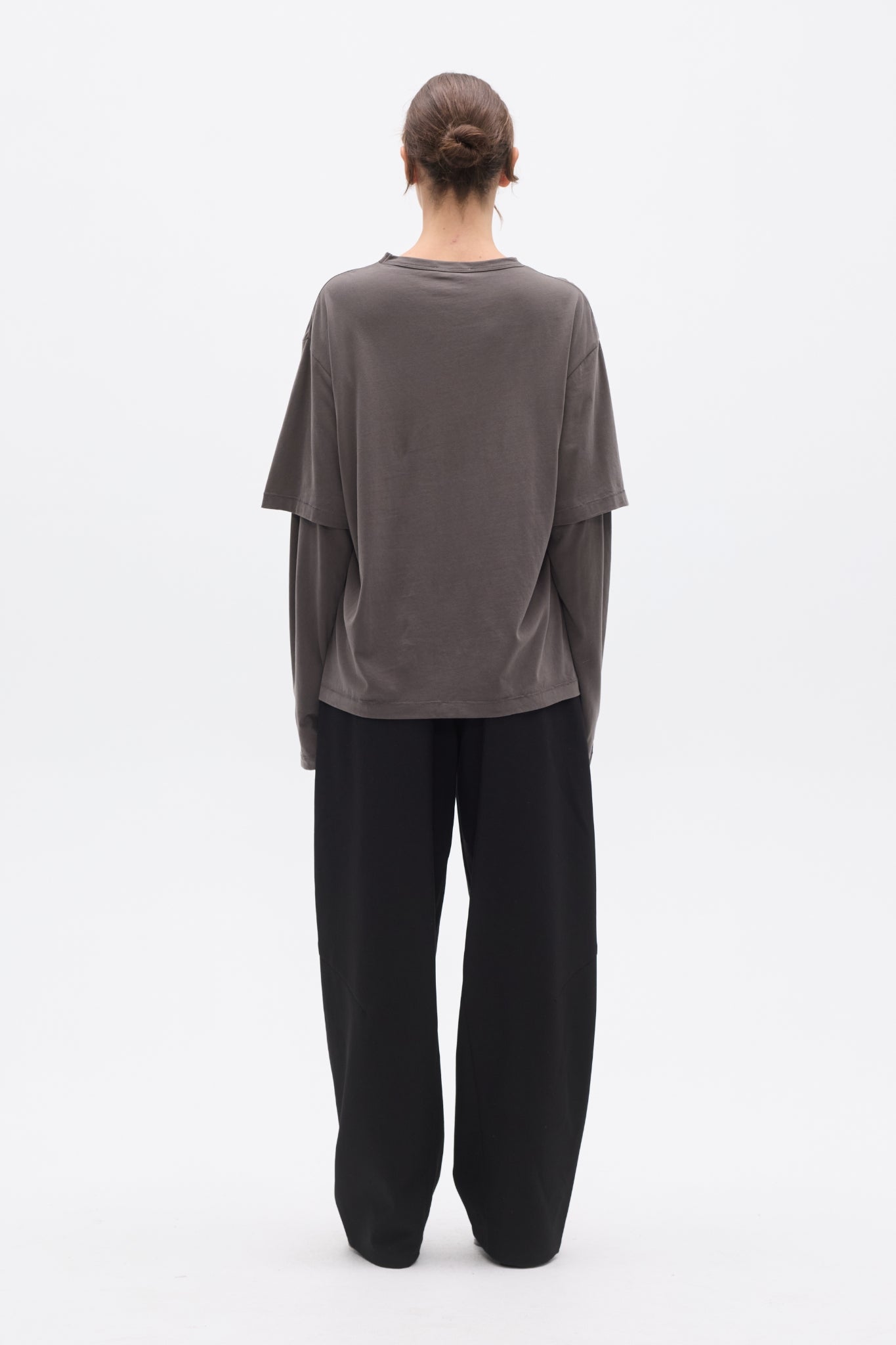 PAX LONG SLEEVE TEE - CHARCOAL