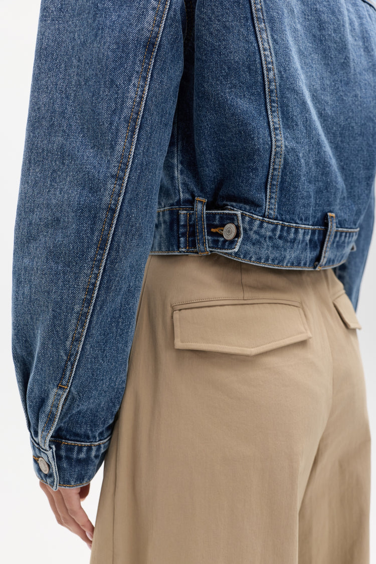 WINSLOW DENIM JACKET - ASH TIDE