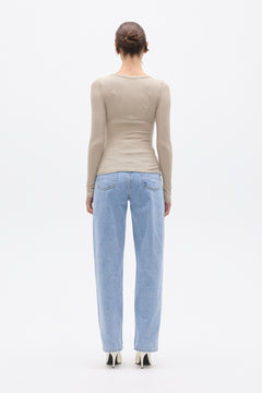 KYLA TOP - ALMOND