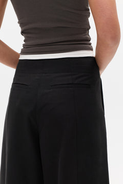 Bonnie Barrel Leg Pant in Black, view 4, Bayse Brand