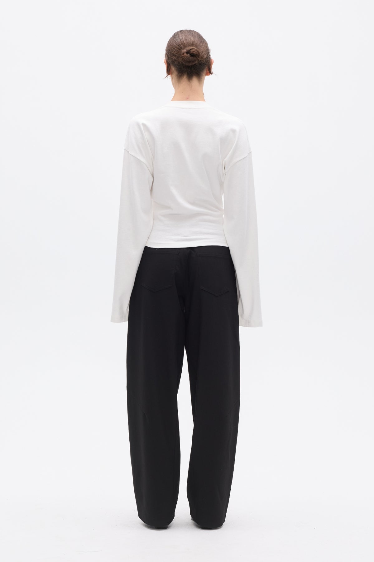 LEX LONG SLEEVE T-SHIRT - WHITE