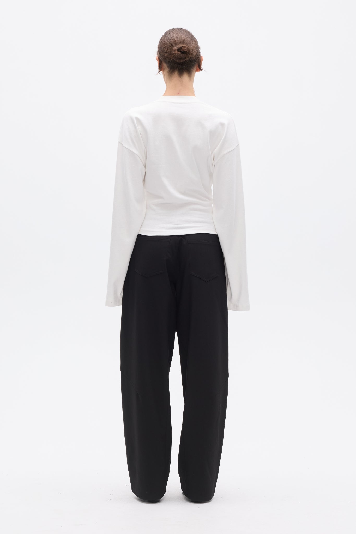 LEX LONG SLEEVE T-SHIRT - WHITE