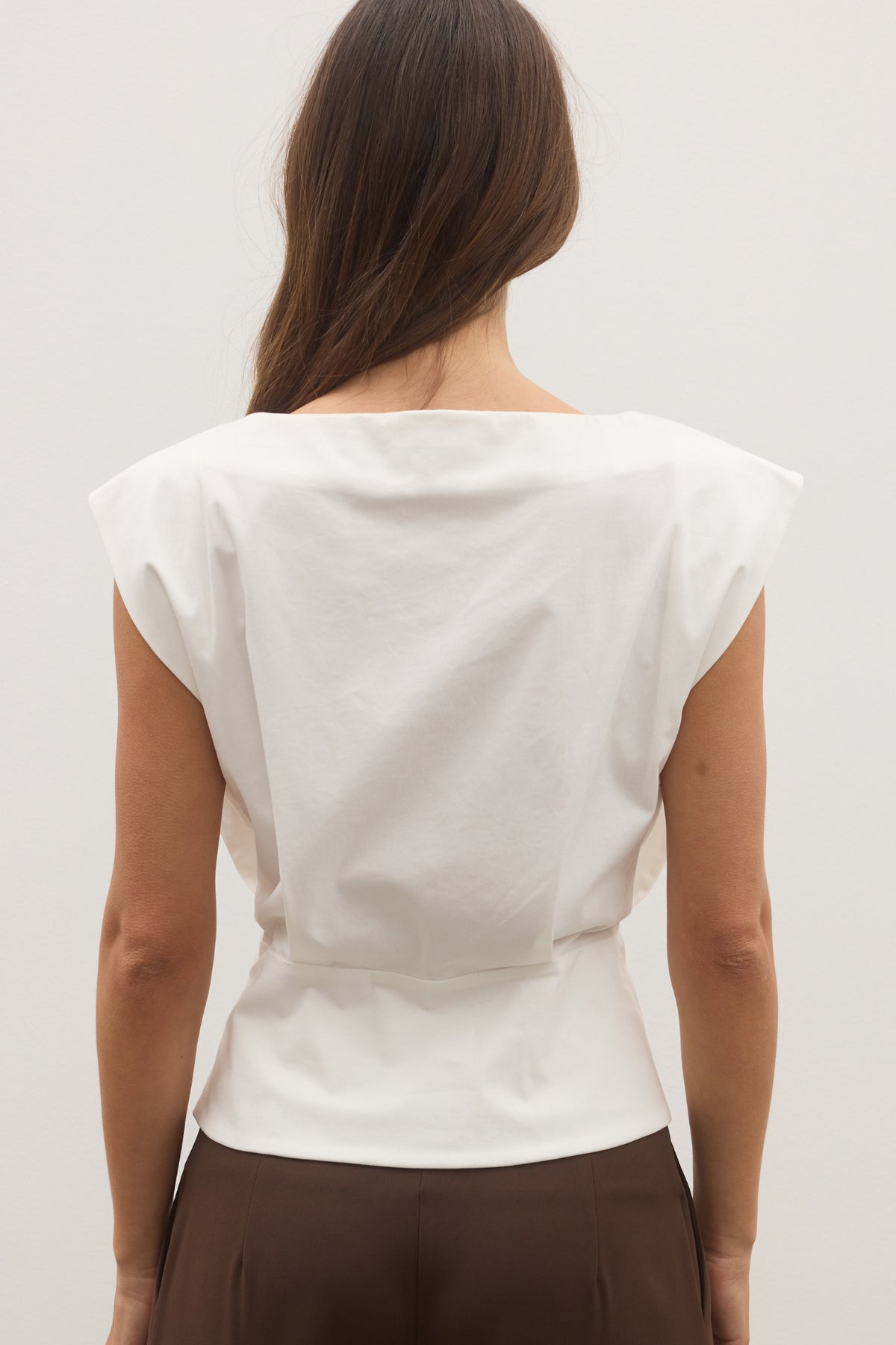 SHELLY TOP - IVORY