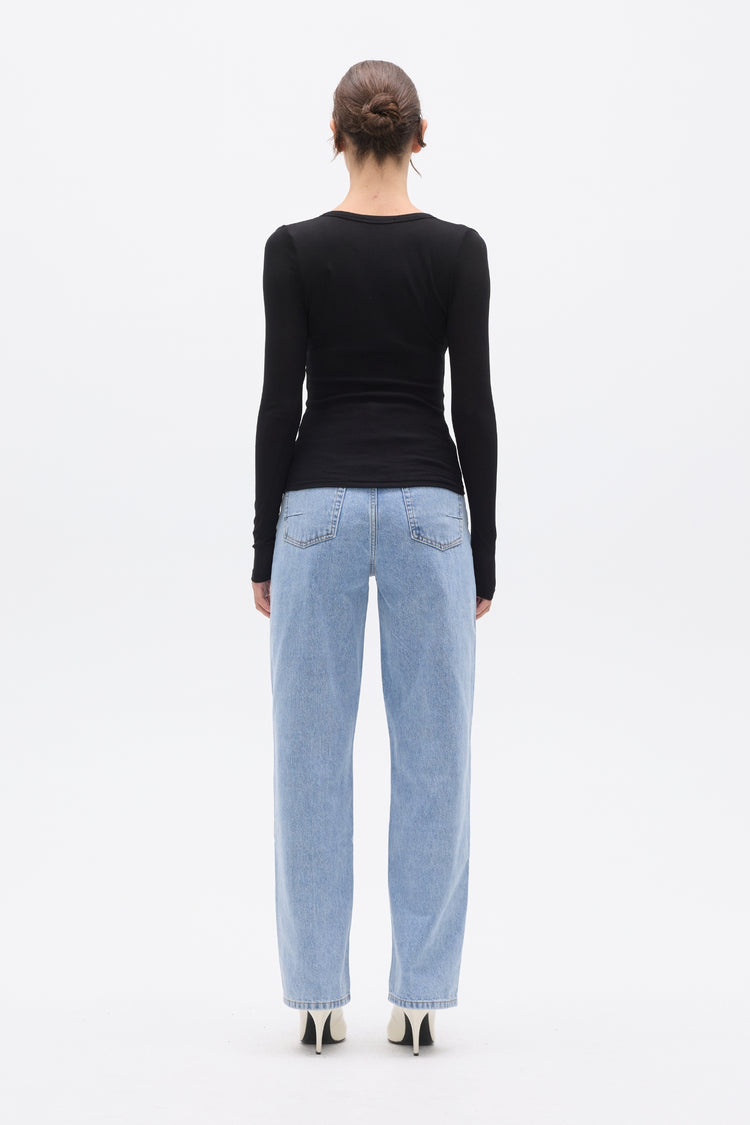 MERRITT TOP - BLACK