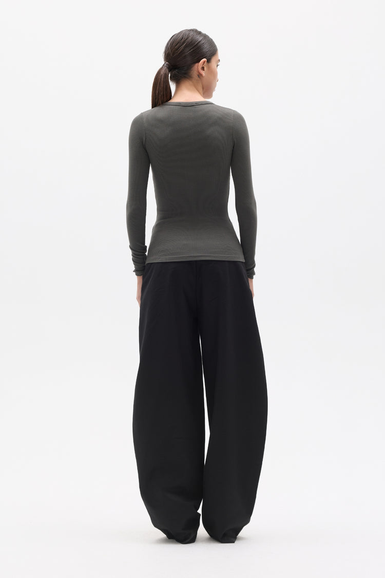 PIPER HENLEY TOP - SMOKE