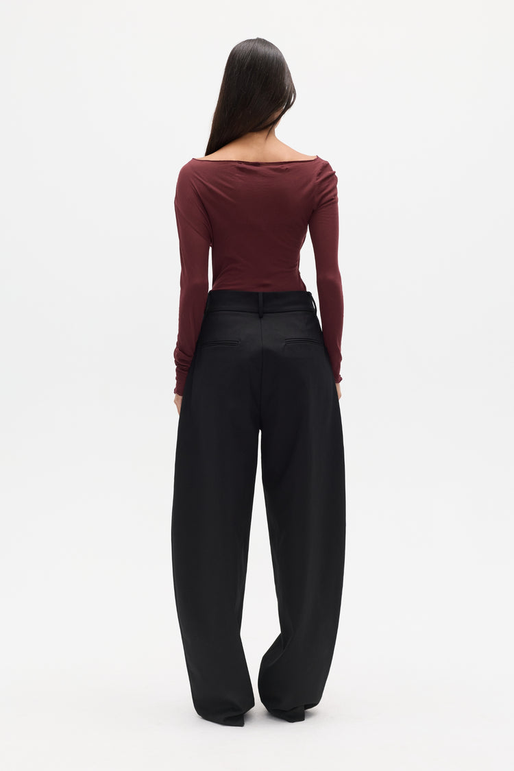 DELLA BODYSUIT - PLUM