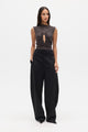 NORA TOP - CHARCOAL