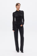 AMRITA LONG SLEEVE TOP - SHADOW