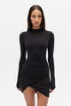 RAFAEL MINI DRESS - SHADOW