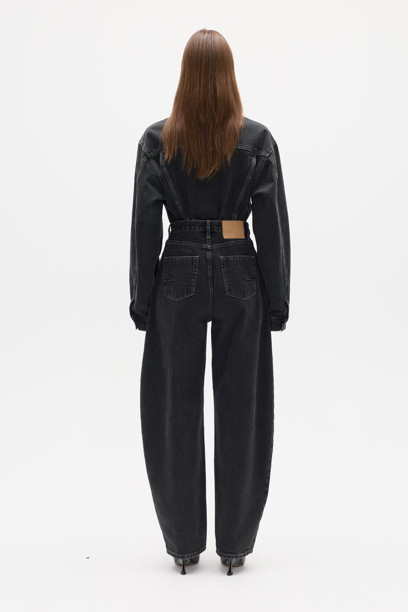 WILLA DENIM JEAN - SMOKE BLACK