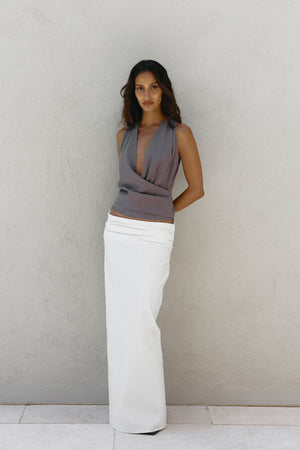 AVELINE SKIRT - WHITE