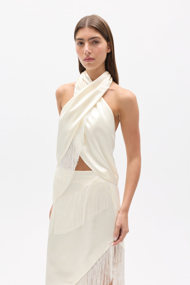LUXA TOP - IVORY