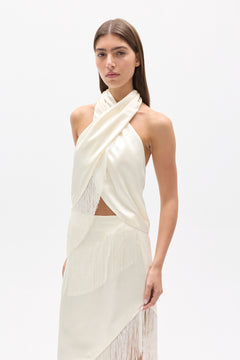 LUXA TOP - IVORY