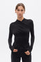 AMRITA LONG SLEEVE TOP - SHADOW
