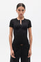 OCEANE TOP - BLACK