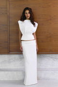 SHELLY TOP - IVORY
