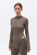 XENIA TOP - MINK