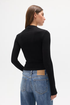 LUMI LONG SLEEVE - BLACK