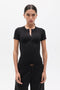 OCEANE TOP - BLACK