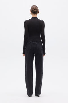 AMRITA LONG SLEEVE TOP - SHADOW