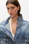 LOREN DENIM JACKET - ASH TIDE