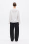 PRIYA LONG SLEEVE TOP - WHITE