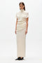 EVREN KNIT TOP - WHITE