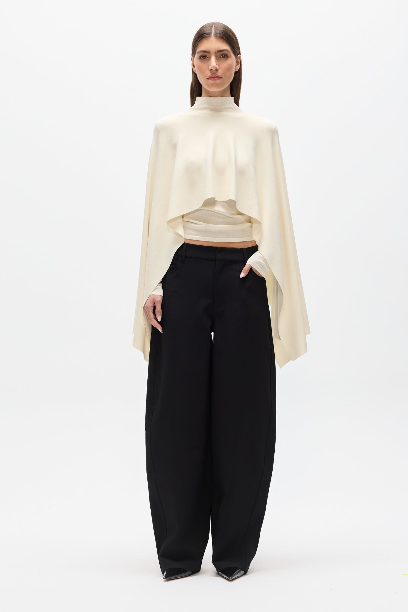 SORELLA PONCHO - IVORY