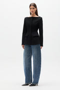 LAURENT BLAZER - BLACK