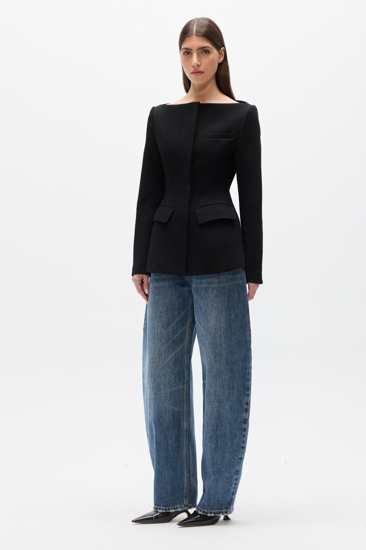 LAURENT BLAZER - BLACK